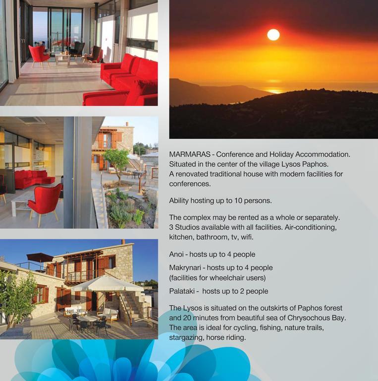 Marmaras Otel Lysos Dış mekan fotoğraf